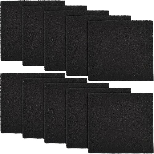 Litter box carbon filter pack